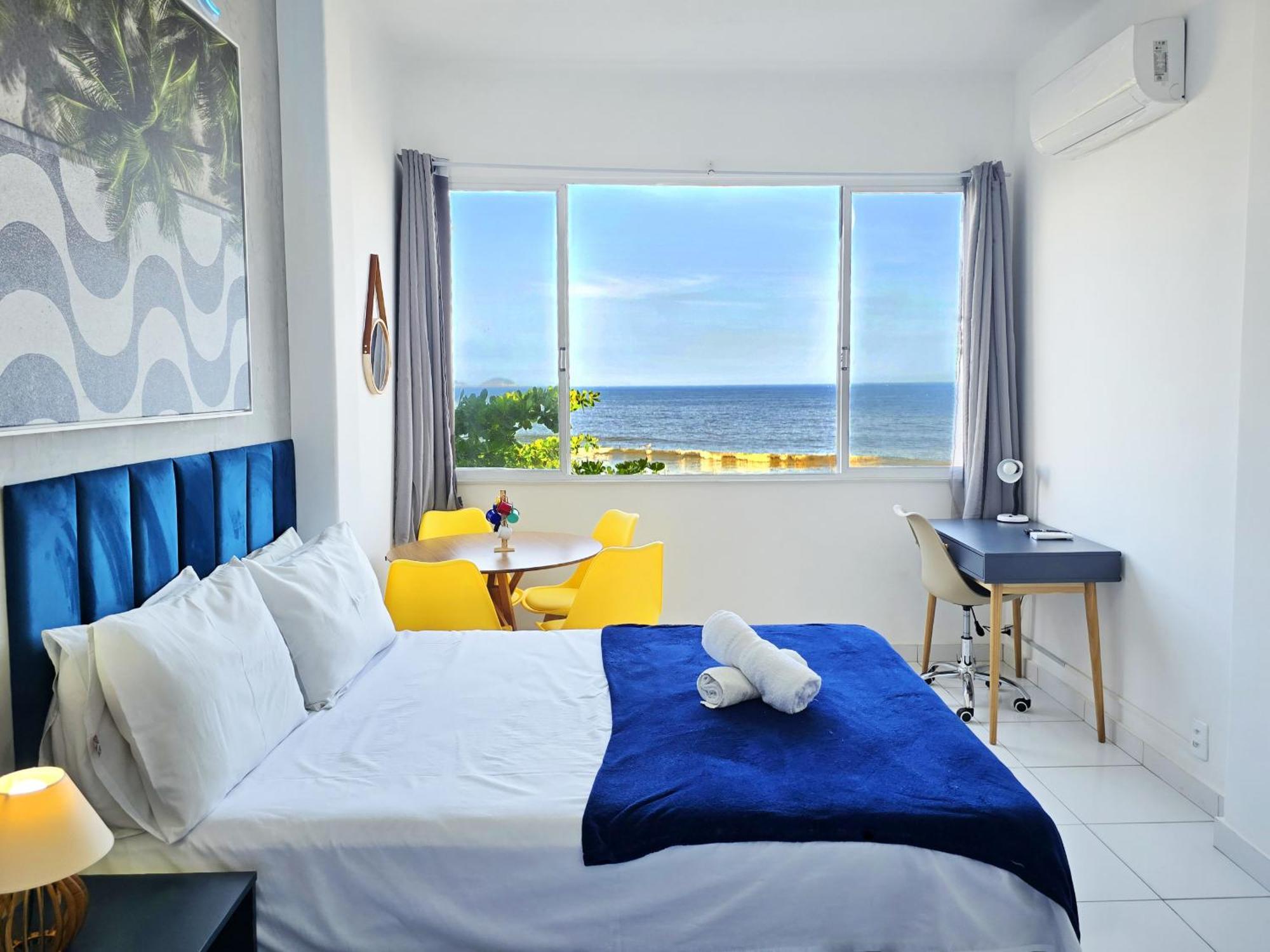 Luxo Com Vista Total O Mar De Copacabana 401 Apartamento *